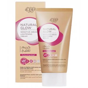 EVA SKIN CARE NATURAL GLOW LIGHTENING CREAM FOR SENSITIVE AREAS 50 GM